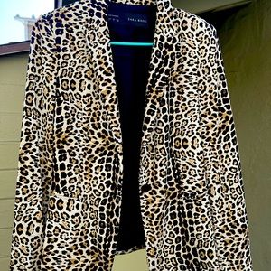 Leopard Print Zara Blazer